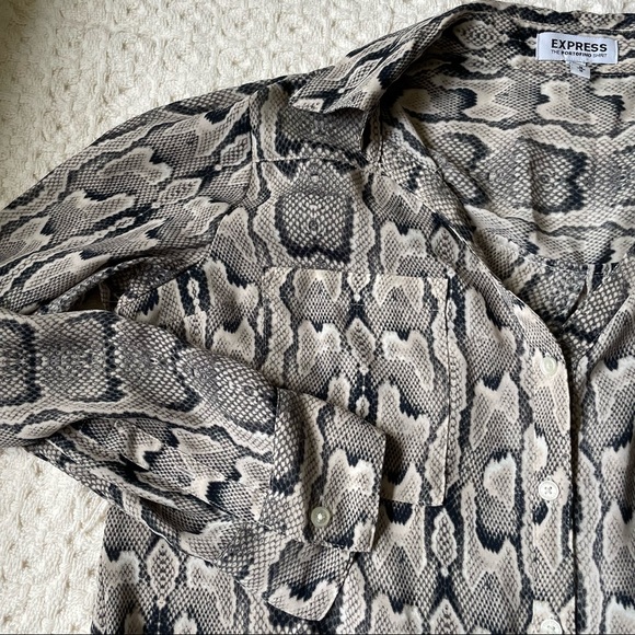 Express Portofino Snake Print Woman Shirt - Picture 3 of 6